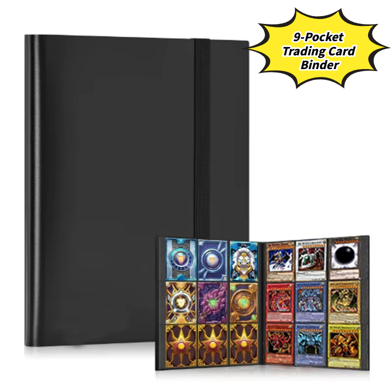 Pokemon Binder Card - 9-kieszeniowy segregator na karty kolekcjonerskie o