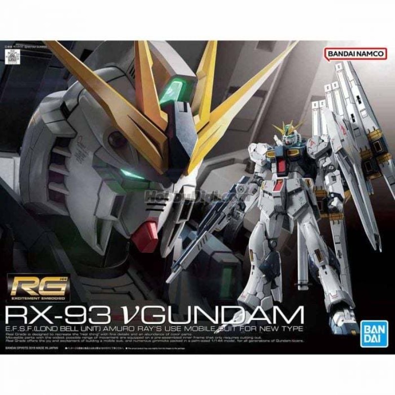 Bandai Model Gundam Rg - W magazynie: Bandai RG 1/144 RX-93