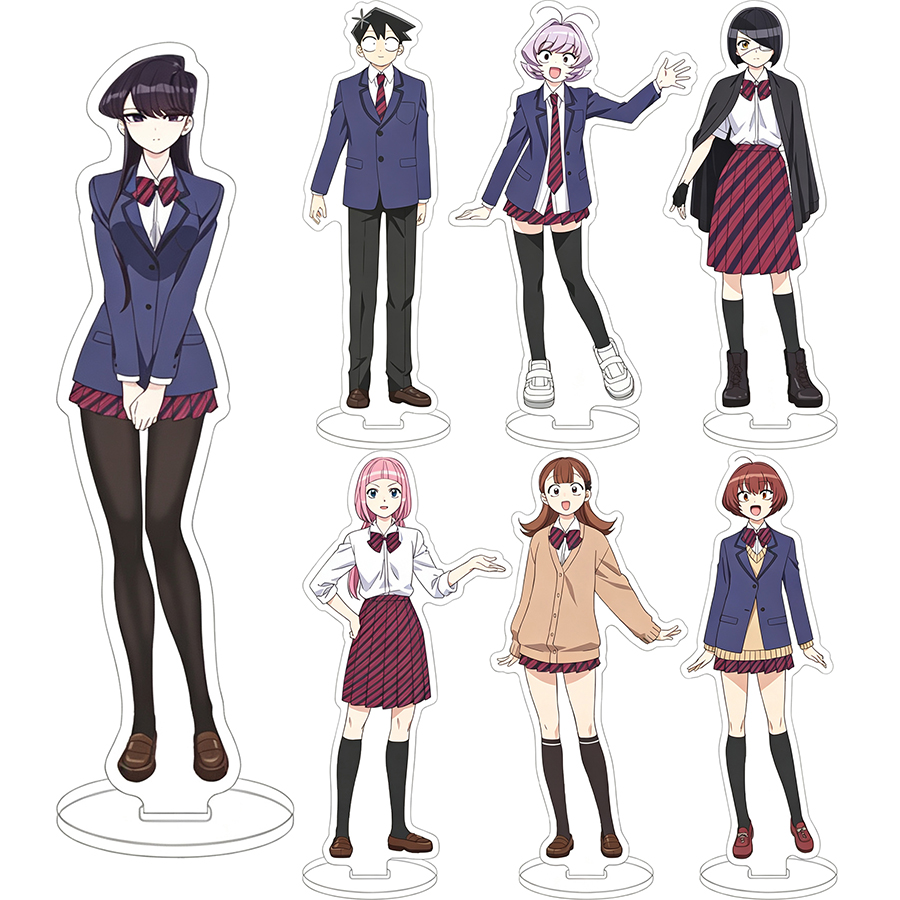 Figma Stand Set - Figurka Anime Komi Can't Communicate 16
