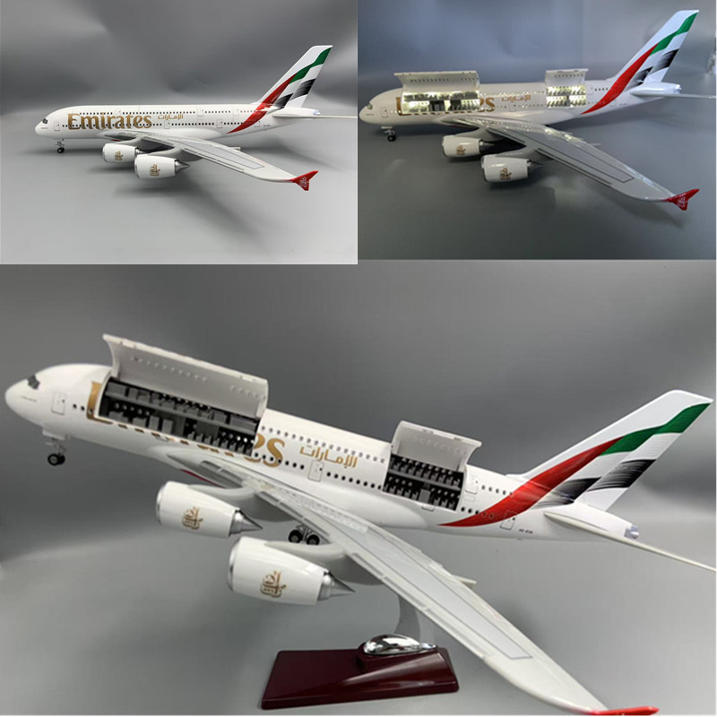 Model Airplane Plastic - Nowy Model Samolotu A380 Emirates Airways