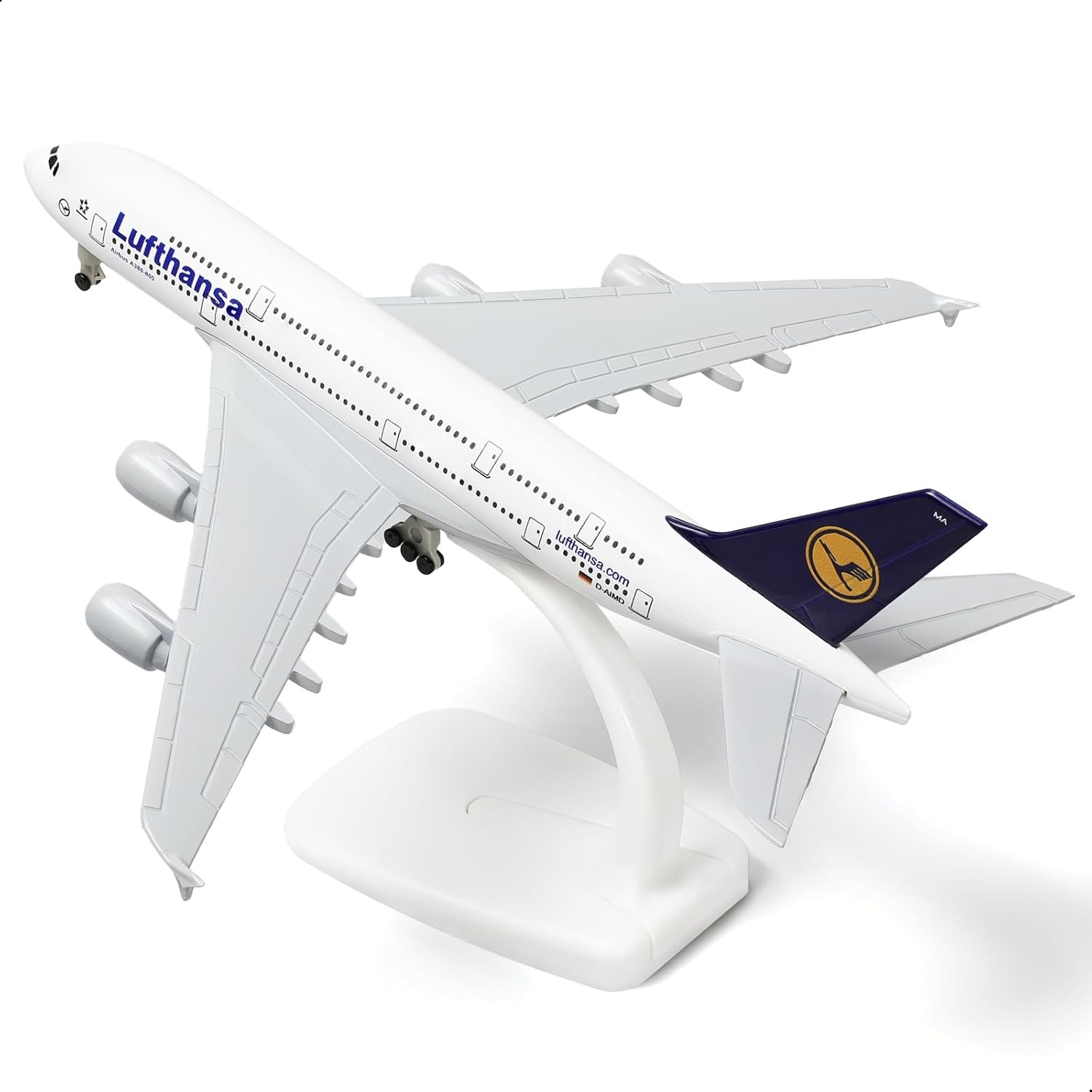 Model samolotu A380 Lufthansa, – Model Airplane Plastic recenzja i cena