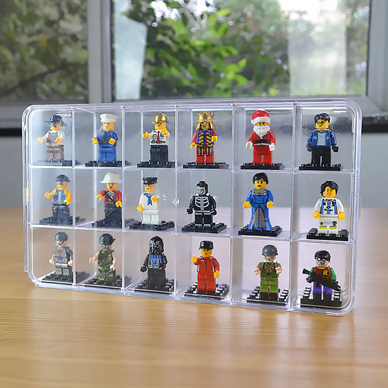 Pudełko ekspozycyjne akrylowe  – Lego Minifigure Holder recenzja i cena