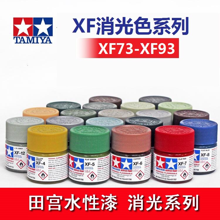 Farba na bazie wody TAMIYA 817 – Tamiya Model Paint Set recenzja i cena