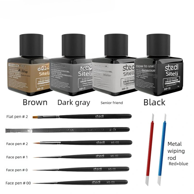 Stedi MP07-MP28 40g Farba fluo – Tamiya Model Paint Set recenzja i cena