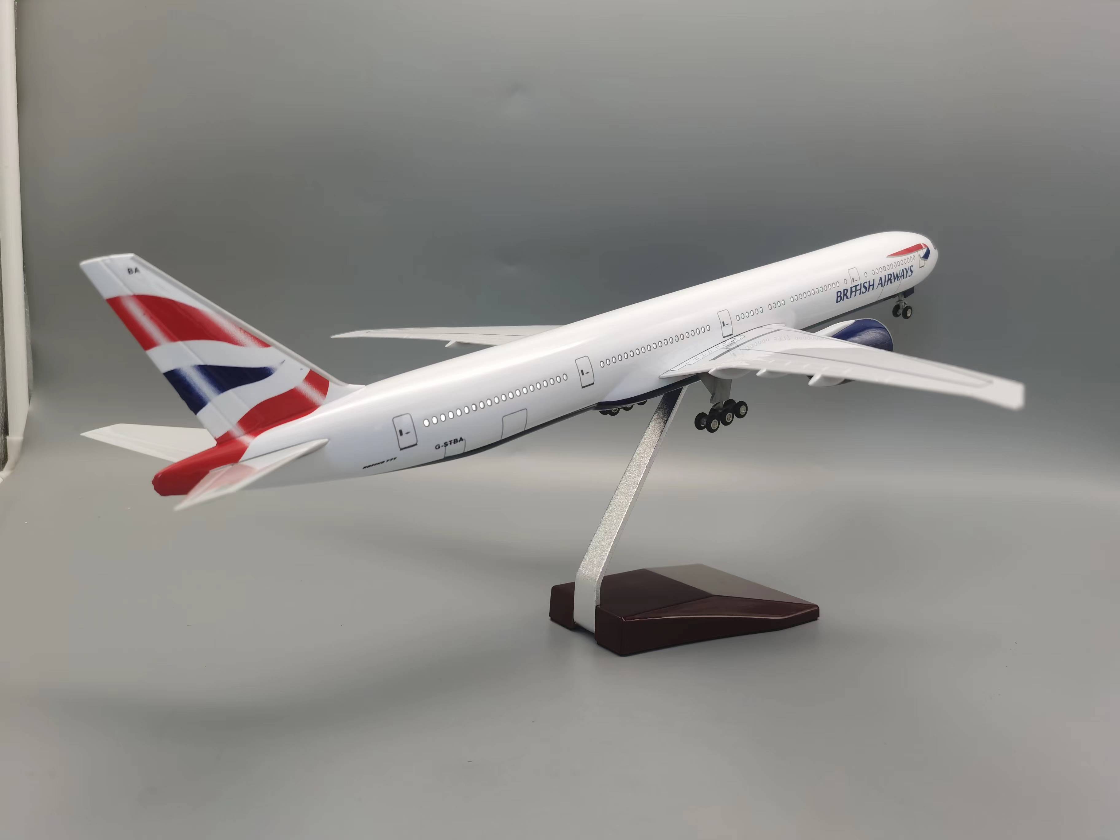 47cm Samolot Odlewany 777 Brit – Model Airplane Plastic recenzja i cena