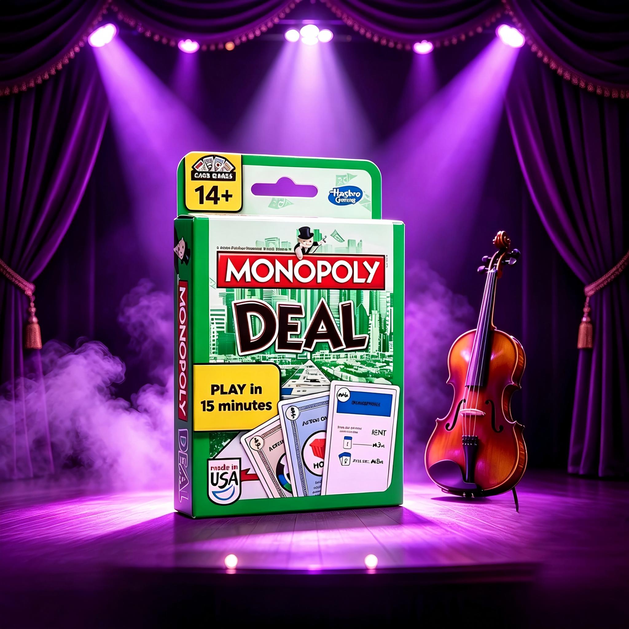 Monopoly Deal – gra karciana,  – Hasbro Game Monopoly recenzja i cena